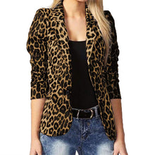 Load image into Gallery viewer, Leopard Ladies Jacket
