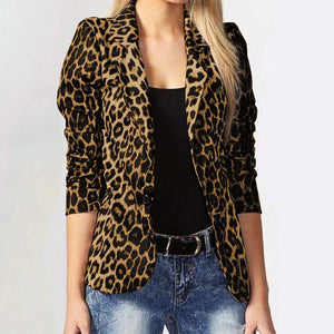 Leopard Ladies Jacket