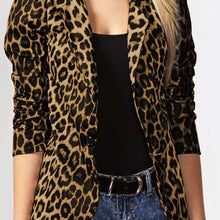 Load image into Gallery viewer, Leopard Ladies Jacket
