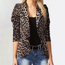 Load image into Gallery viewer, Leopard Ladies Jacket
