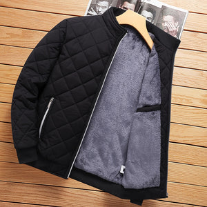 Mens Diamond Pattern Fleece